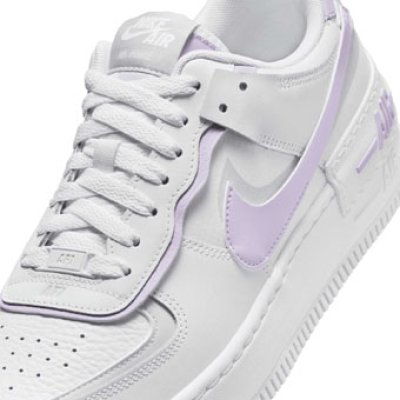 画像2: Wmns Air Force 1 SHADOW White/Lavender FN6335-102 Nike ナイキ フォース シャドウ シューズ   【海外取寄】【WOMEN'S】