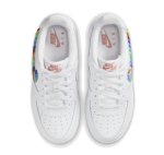 画像3: Air Force 1 LV8 1 GS Rainbow Swoosh Whit/Multi FQ4948-100 Nike ナイキ シューズ   【海外取寄】【GS】キッズ (3)