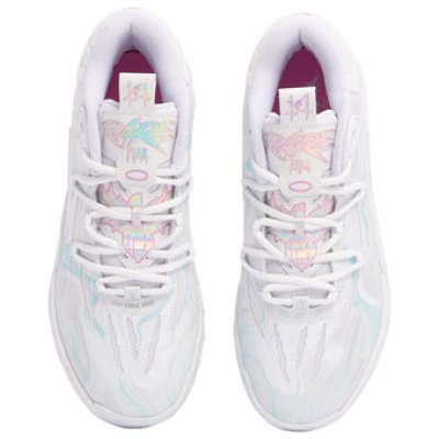 画像2: MB.03 GS  Iridescent White/Dewdrop 379934-01 Puma プーマ ラメロボール シューズ   【海外取寄】【GS】キッズ