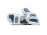 画像3: Jordan Hydro Retro 4 Slides GS White/Blue 532226-141 Jordan ジョーダン サンダル シューズ   【海外取寄】【GS】キッズ (3)