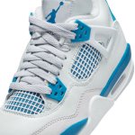 画像3: Air Jordan 4 Retro  GS MILITARY BLUE White/Blue HF4281-141 Jordan ジョーダン シューズ   【海外取寄】【GS】キッズ (3)