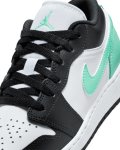 画像3: Air Jordan 1 Low GS Green Glow White/Black/Green 553560-131 Jordan ジョーダン シューズ   【海外取寄】【GS】キッズ (3)