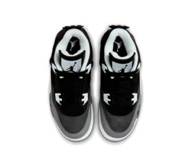 画像2: Air Jordan 4 Retro GS Fear Black/White/Gray FQ8213-002 Jordan ジョーダン フィア シューズ   【海外取寄】【GS】キッズ