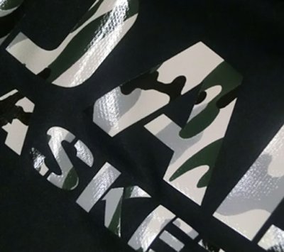 画像2: DADA Big Logo Long Tee Blk/Camo DA10-004C BLK DADA ダダ ダダ　ビッグ　ロゴ　ロング　 Tシャツ ウエア 秋冬物 【MEN'S】【SALE商品】