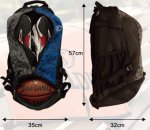 画像3: Bag Cager Blu/Grafity 40-007GB BCKPK Spalding スポルディング ケイジャー バッグ (3)