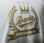 画像3: 20th Anniversaary TEE WHT DAM5F023 WHT DADA ダダ Tシャツ ウエア  【MEN'S】 (3)