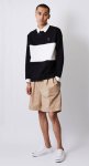 画像3: 2TACK BAGGY SHORTS SAND BEIGE 119-010020 SDBG AKTR アクター Shorts ショーツ バスパン ウエア  【MEN'S】【SALE商品】 (3)