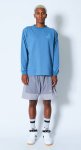 画像3: SUNRISE L/S TEE BLUE 121-052005 BL AKTR アクター ロング　Tシャツ ウエア 秋冬物 【MEN'S】【SALE商品】 (3)