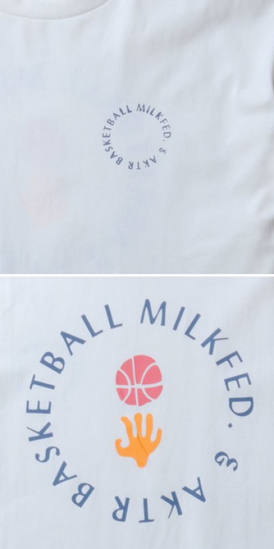 画像2: xMILKFED. TEE DRESS WHITE 121-067005 WH AKTR アクター Tシャツ ウエア  【WOMEN'S】アパレル