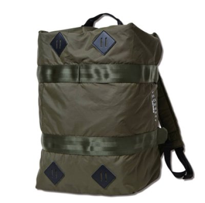 画像2: RIPSTOP TRAVELING BAG KHAKI 221-041022 KH DFLBG AKTR アクター バッグ