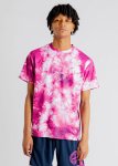 画像3: タイダイオーセンティック Tシャツ  Pink Tie-Dye SMT211090-6200 Spalding スポルディング Tシャツ ウエア  【MEN'S】【SALE商品】 (3)