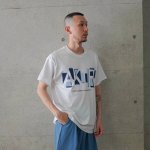 画像3: xTakashi Morioka ABSTRACT TEE  WHITE 221-111005 WH AKTR アクター Tシャツ ウエア  【MEN'S】 (3)