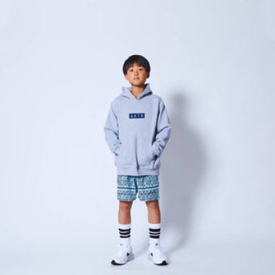 画像2: KIDS SWEAT PULLOVER PARKA GRAY 221-083010 GY GS AKTR アクター パーカー アウトウエア ウエア 秋冬物 【BOY'S】 キッズ アパレル