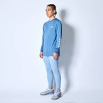 画像3: AAC L/S SPORTS TEE BLUE 221-049005 BL AKTR アクター ロング　Tシャツ ウエア 秋冬物 【MEN'S】【SALE商品】 (3)