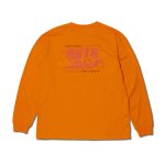 画像3: FLUCTUATION AKTR L/S TEE ORANGE 122-104005 OR AKTR アクター ロング　Tシャツ ウエア 秋冬物 【MEN'S】【SALE商品】 (3)