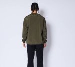 画像3: PULLOVER SHOOTING SHIRTS OLIVE 122-020010 OL AKTR アクター Tシャツ ウエア  【MEN'S】【SALE商品】 (3)