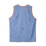 画像3: xFILA MOCK DENIM TANK FADE BLUE 122-048001 FD AKTR アクター ノースリーブ タンクトップ ウエア  【MEN'S】 (3)