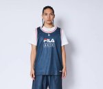 画像3: xFILA MOCK DENIM TANK RIGID NAVY 122-048001 RG AKTR アクター ノースリーブ タンクトップ ウエア  【MEN'S】【SALE商品】 (3)