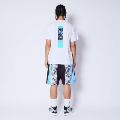 画像2: GRUNGE B.BALL GRAFFITI SHORTS WHITE 122-016002 WH AKTR アクター Shorts ショーツ バスパン ウエア  【MEN'S】【SALE商品】