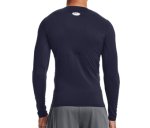 画像3: UA HG ARMOUR COMP L/S Navy 1361524-410 UnderArmour アンダーアーマー ロング　Tシャツ ウエア 秋冬物 【MEN'S】 (3)