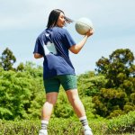 画像3: DRIVEN ACTIVE SPORTS TEE NAVY 122-038005 NV AKTR アクター Tシャツ ウエア  【WOMEN'S】アパレル【SALE商品】 (3)