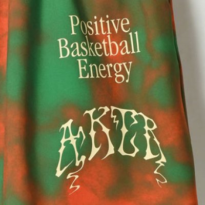 画像2: TRIP BALL SHORT WIDE PANTS GREEN 222-072002 GR AKTR アクター Shorts ショーツ バスパン ウエア  【MEN'S】【SALE商品】