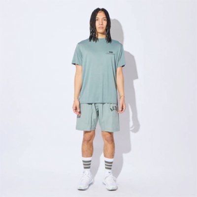 画像2: CUT-UP SPORTS TEE GREEN 222-003005 GR AKTR アクター Tシャツ ウエア  【MEN'S】【SALE商品】