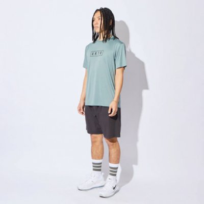 画像2: AKTR LOGO SPORTS TEE GREEN 222-004005 GR AKTR アクター Tシャツ ウエア  【MEN'S】【SALE商品】