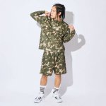 画像3: GHOST CAMO CUT-UP L/S SPORTS TEE GREEN 222-013005 GR AKTR アクター ロング　Tシャツ ウエア 秋冬物 【MEN'S】【SALE商品】 (3)