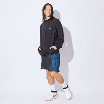 画像2: N.D. CAMO PANEL SHORTS BLACK 222-015002 BK AKTR アクター Shorts ショーツ バスパン ウエア  【MEN'S】【SALE商品】