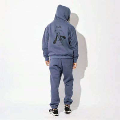 画像2: LOGO SWEAT PANTS BLUE 222-027020 BL AKTR アクター Pants パンツ ウエア 秋冬物 【MEN'S】【SALE商品】