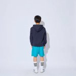 画像3: KIDS SWEAT PULLOVER HOODIE NAVY 222-061010 NV GS AKTR アクター パーカー アウトウエア ウエア 秋冬物 【BOY'S】 キッズ アパレル【SALE商品】 (3)