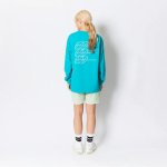 画像3: DESERT DAISY L/S TEE GREEN 222-078005 GR AKTR アクター ロング　Tシャツ ウエア 秋冬物 【WOMEN'S】アパレル【SALE商品】 (3)