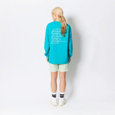 画像2: DESERT DAISY L/S TEE GREEN 222-078005 GR AKTR アクター ロング　Tシャツ ウエア 秋冬物 【WOMEN'S】アパレル【SALE商品】