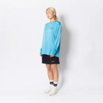 画像3: AKT LOCAL EARTH L/S SPORTS TEE  BLUE 123-009005 BL AKTR アクター ロング　Tシャツ ウエア 秋冬物 【MEN'S】【SALE商品】 (3)