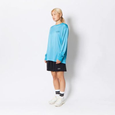 画像2: AKT LOCAL EARTH L/S SPORTS TEE  BLUE 123-009005 BL AKTR アクター ロング　Tシャツ ウエア 秋冬物 【MEN'S】【SALE商品】