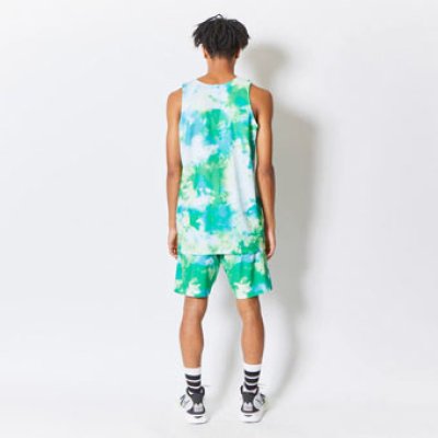 画像2: MIXTURE TIEDYE TANK WHITE 123-001001 WH AKTR アクター ノースリーブ タンクトップ ウエア  【MEN'S】【SALE商品】