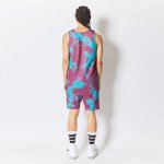 画像3: MIXTURE TIEDYE TANK PURPLE 123-001001 PL AKTR アクター ノースリーブ タンクトップ ウエア  【MEN'S】【SALE商品】 (3)