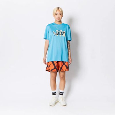 画像2: NETTING SHORT WIDE PANTS ORANGE 123-003002 OR AKTR アクター Shorts ショーツ バスパン ウエア  【MEN'S】【SALE商品】