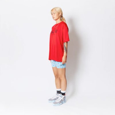 画像2: GLOW BIKER SHORTS L-BLUE 123-047002 LBL AKTR アクター Shorts ショーツ バスパン ウエア  【WOMEN'S】アパレル【SALE商品】