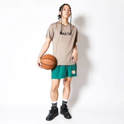 画像2: CLASSIC AKTR LOGO SPORTS TEE GRAY 223-032005 GY AKTR アクター Tシャツ ウエア  【MEN'S】【SALE商品】