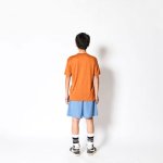 画像3: KIDS AKTR LOGO SPORTS TEE ORANGE 223-038005 OR GS AKTR アクター Tシャツ ウエア  【BOY'S】 キッズ アパレル (3)