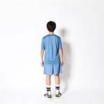 画像3: KIDS AKTR LOGO SPORTS TEE BLUE 223-038005 BL GS AKTR アクター Tシャツ ウエア  【BOY'S】 キッズ アパレル (3)