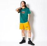 画像3: AEROSTEAM LOGO SPORTS TEE GREEN 223-002005 GR AKTR アクター Tシャツ ウエア  【MEN'S】【SALE商品】 (3)