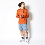 画像3: AKTR LOGO L/S SPORTS TEE ORANGE 223-004005 OR AKTR アクター ロング　Tシャツ ウエア 秋冬物 【MEN'S】【SALE商品】 (3)