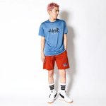 画像3: AEROSTEAM LOGO 8.5-INCH SHORTS ORANGE 223-006002 OR AKTR アクター Shorts ショーツ バスパン ウエア  【MEN'S】【SALE商品】 (3)