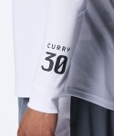 画像3: CURRY TECH GRAPHIC L/S T White 1381787-100 UnderArmour アンダーアーマー ロング　Tシャツ ウエア 秋冬物 ステフォン カリー【MEN'S】【SALE商品】 (3)