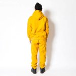 画像3: LOGO SWEAT PULLOVER HOODIE YELLOW 223-018010 YL AKTR アクター パーカー アウトウエア ウエア 秋冬物 【MEN'S】【SALE商品】 (3)