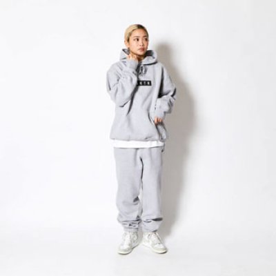 画像2: LOGO SWEAT PULLOVER HOODIE GRAY 223-018010 GY AKTR アクター パーカー アウトウエア ウエア 秋冬物 【MEN'S】【SALE商品】