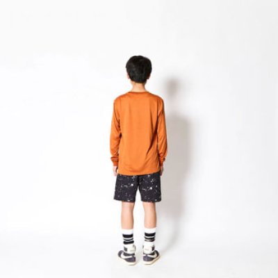 画像2: KIDS AKTR LOGO L/S SPORTS TEE ORANGE 223-042005 OR GS AKTR アクター ロング　Tシャツ ウエア 秋冬物 【BOY'S】 キッズ アパレル【SALE商品】